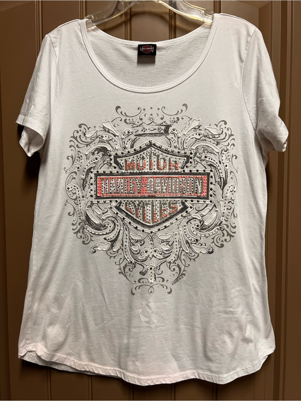 Harley-Davidson Thunder Mountain Colorado Rhinestone Graphic T-Shirt Medium